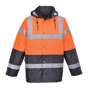 Hi-Vis waterproof Traffic Jacket Two-Tone - Portwest S467