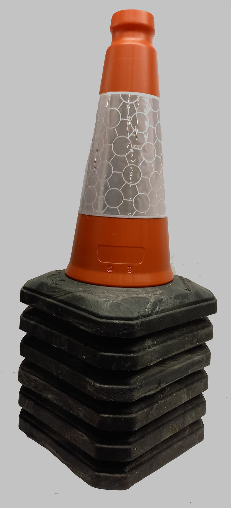 Traffic Road Cones 450mm 2 piece