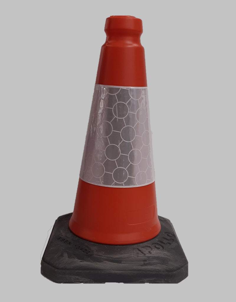 Traffic Road Cone 450mm 2 piece