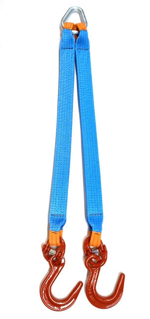 Winching brothers strap with foundry hooks