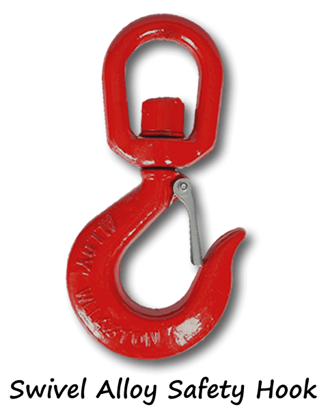 2T Swivel alloy hook