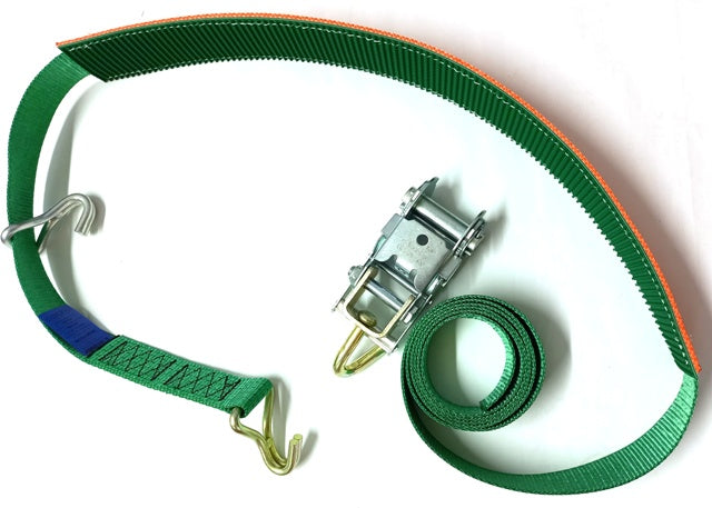 Over Wheel Ratchet 50mm Strap System 3T with Claw Hook & Gripper