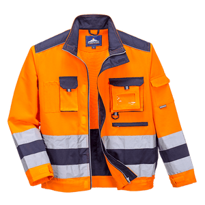 Hi-Vis Polycotton Jacket  - Portwest Lille TX50