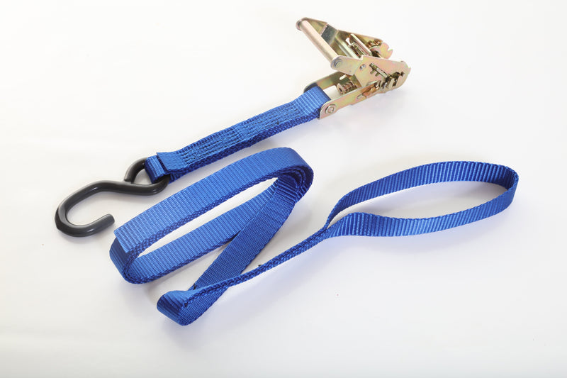 25mm Motorcycle Loop Strap with 'S' hook ratchet