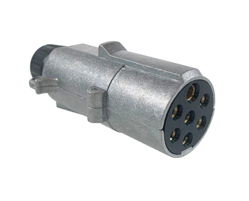 24v 'N' Type 7 pin Aluminium plug