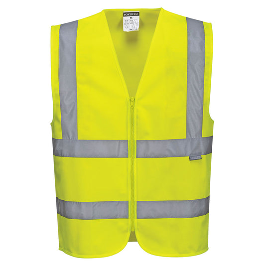 Hi-Vis Vest Class 2 Zip Front