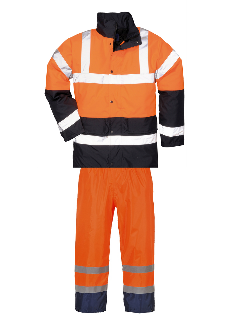 Hi-Vis Waterproof Jacket and trousers