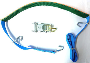 Over Wheel Strap System Claw Hook 50mm 3T c/w 2 floating hooks
