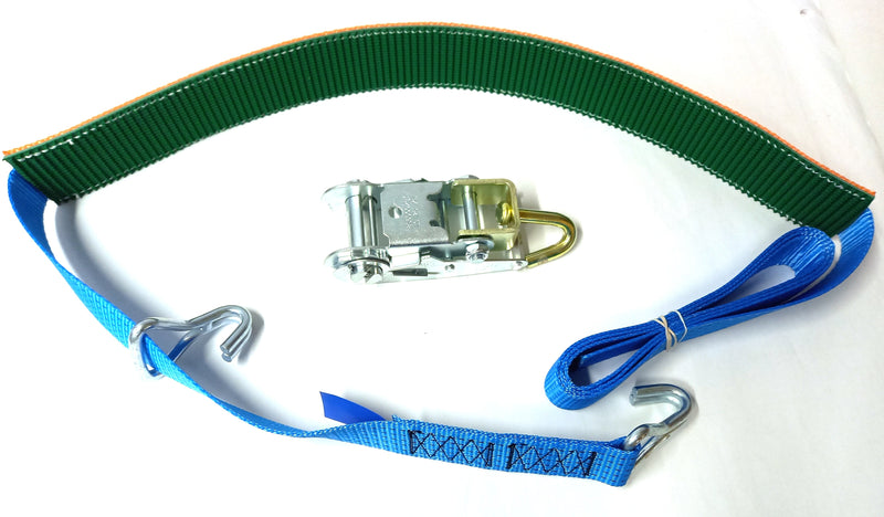 Over Wheel Strap System Claw Hook 50mm 3T with floating hook
