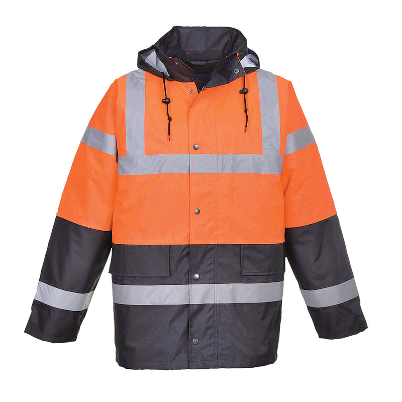 Hi Vis waterproof Traffic Jacket Two-Tone - Portwest S467