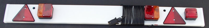 Trailer Board 4ft 6in c/w  6m Cable + Fog Light