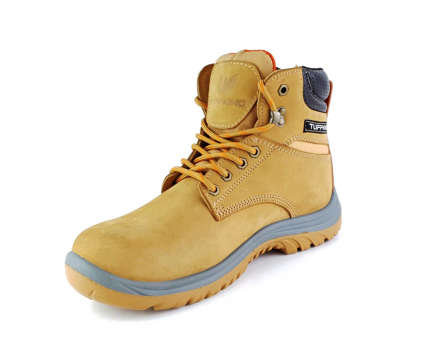 PUMA Krypton Nubuck Safety Boots in Blue PUMA Krypton Nubuck Safety Boots in Blue