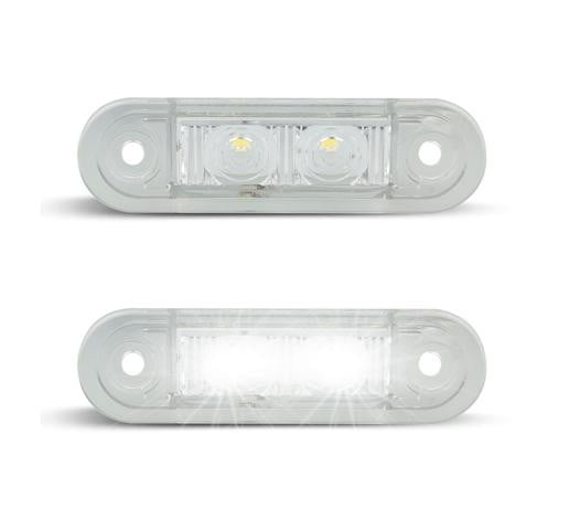 Compact LED FRONT (Kelsa) Marker Lamp (White)