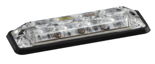 LED Directional Amber Warning Lights 4 Super Slim