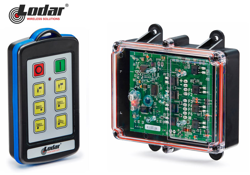 LODAR 6 function Radio Remote Control with IP transmitter