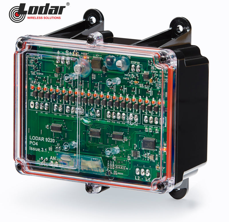 LODAR 10 function radio remote control system receiver