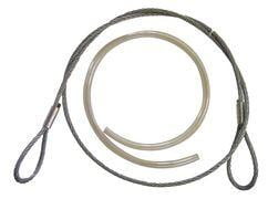 Axle rope sling with PVC sleeve