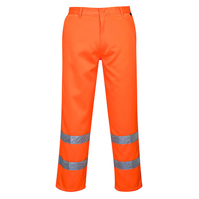HI-VIS Polycotton Trousers Orange