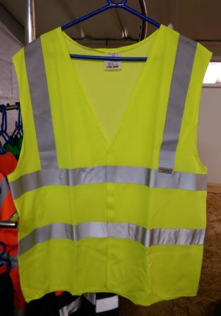 Hi-Vis Yellow Waistcoat
