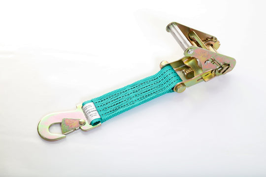 2500kg Tonne Ratchets with Flat snap Hook short end