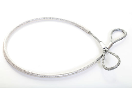 9mm Wire Rope Sling with Loop Ends & PVC Sleeve