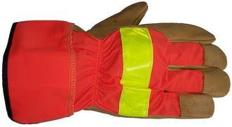 Kinco®1918 Pigskin Safety Gloves with Reflective Knuckle