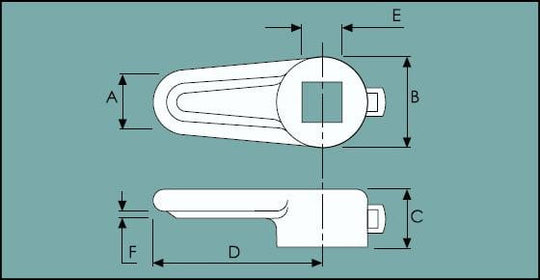 Cam for Pop-Up T handle